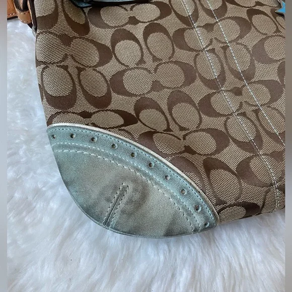 VINTAGE COACH SHOULDER BAG - Picture 6 of 10